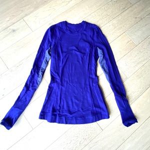 Blue long sleeve